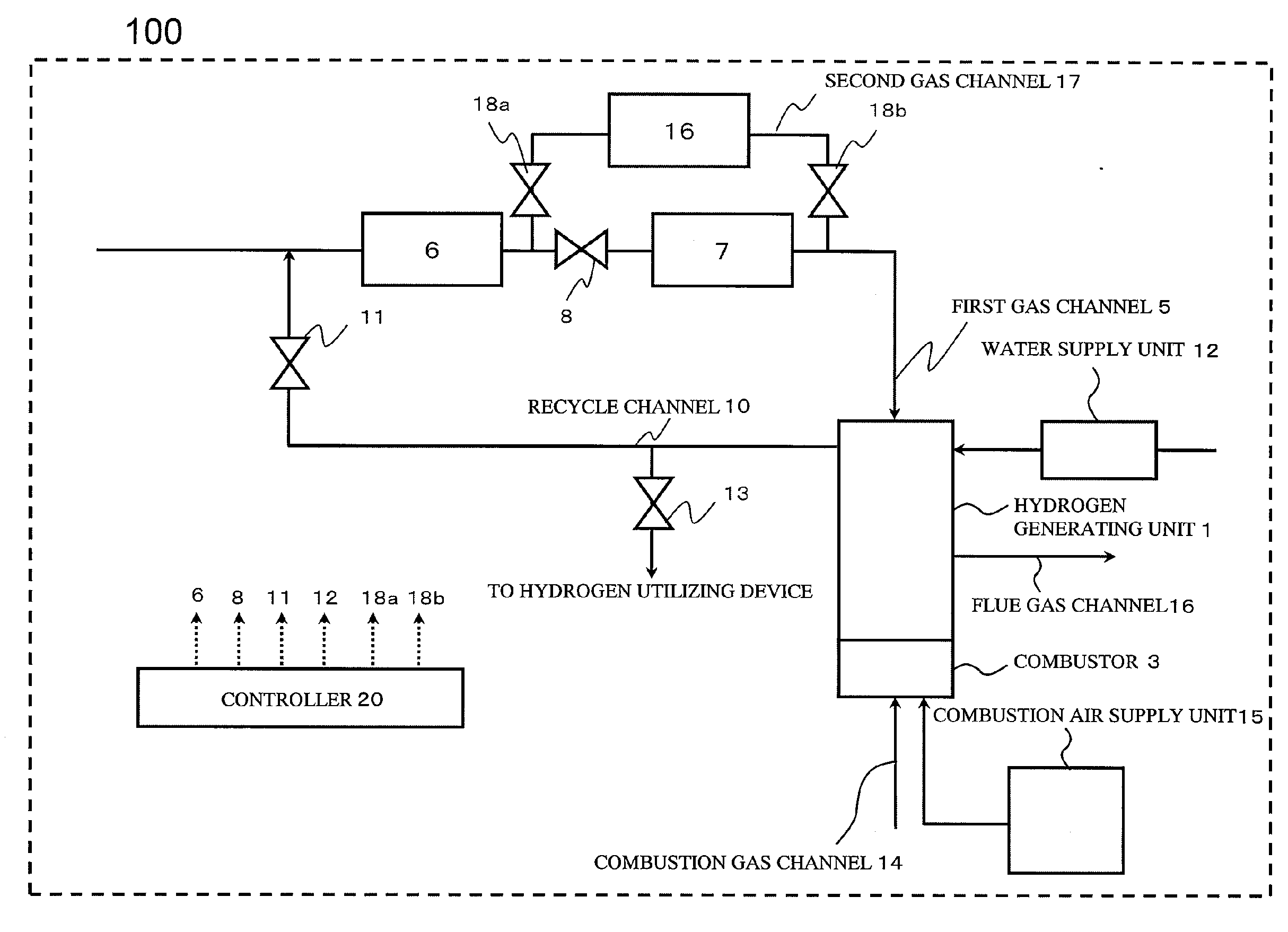 Hydrogen generator and fuel cell system