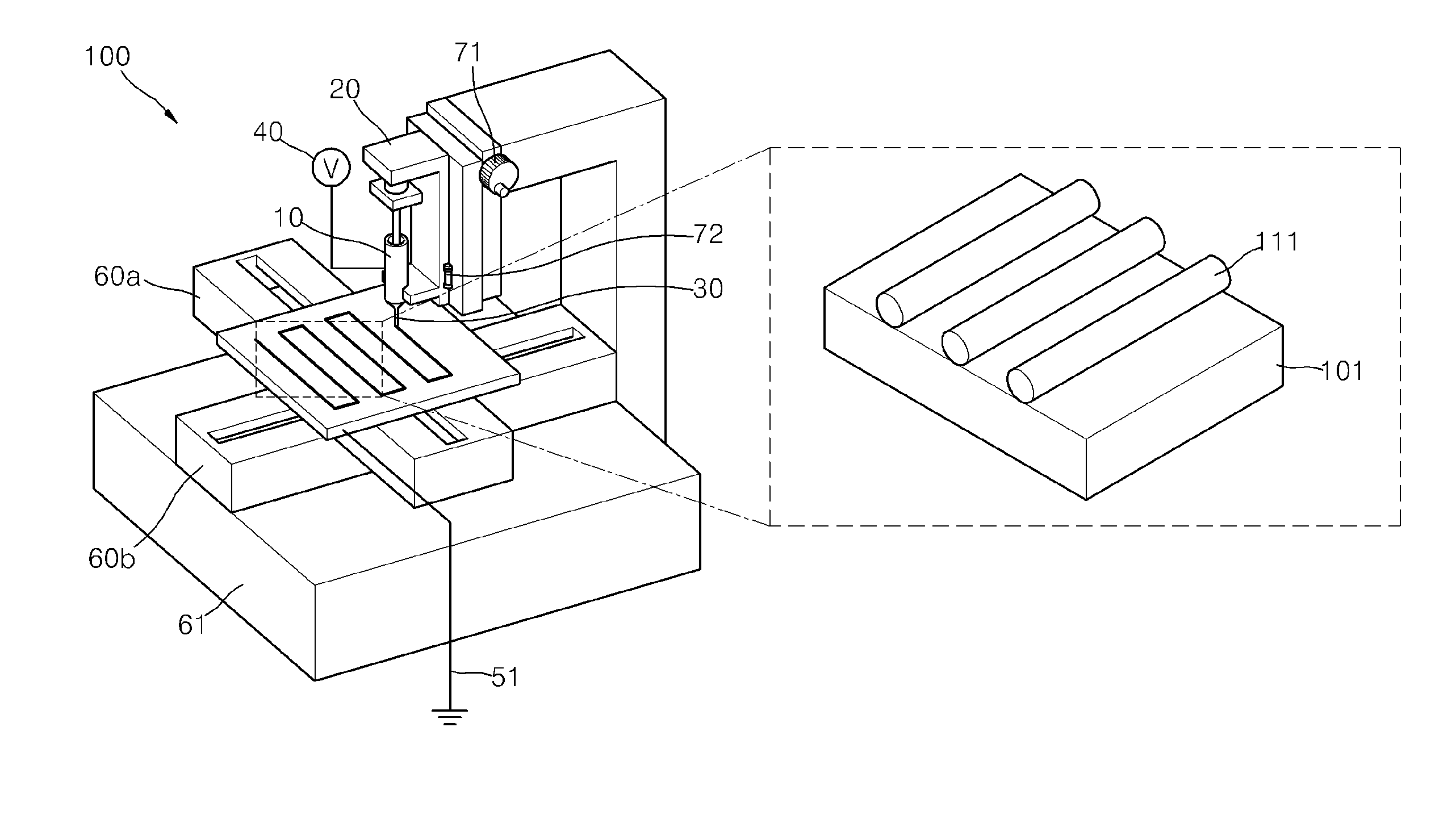 Micro-Pattern Forming Method, and Micro-Channel Transistor and Micro-Channel Light-Emitting Transistor Forming Method Using Same