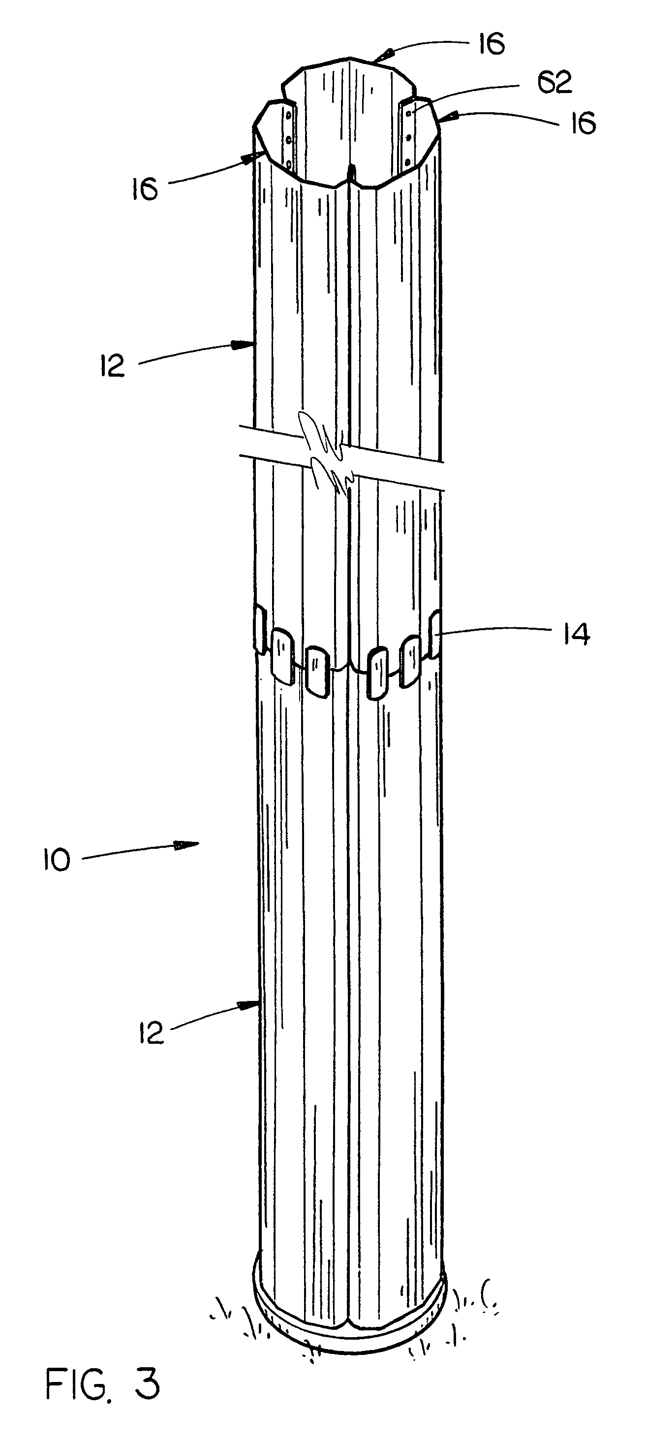 Hollow structural member