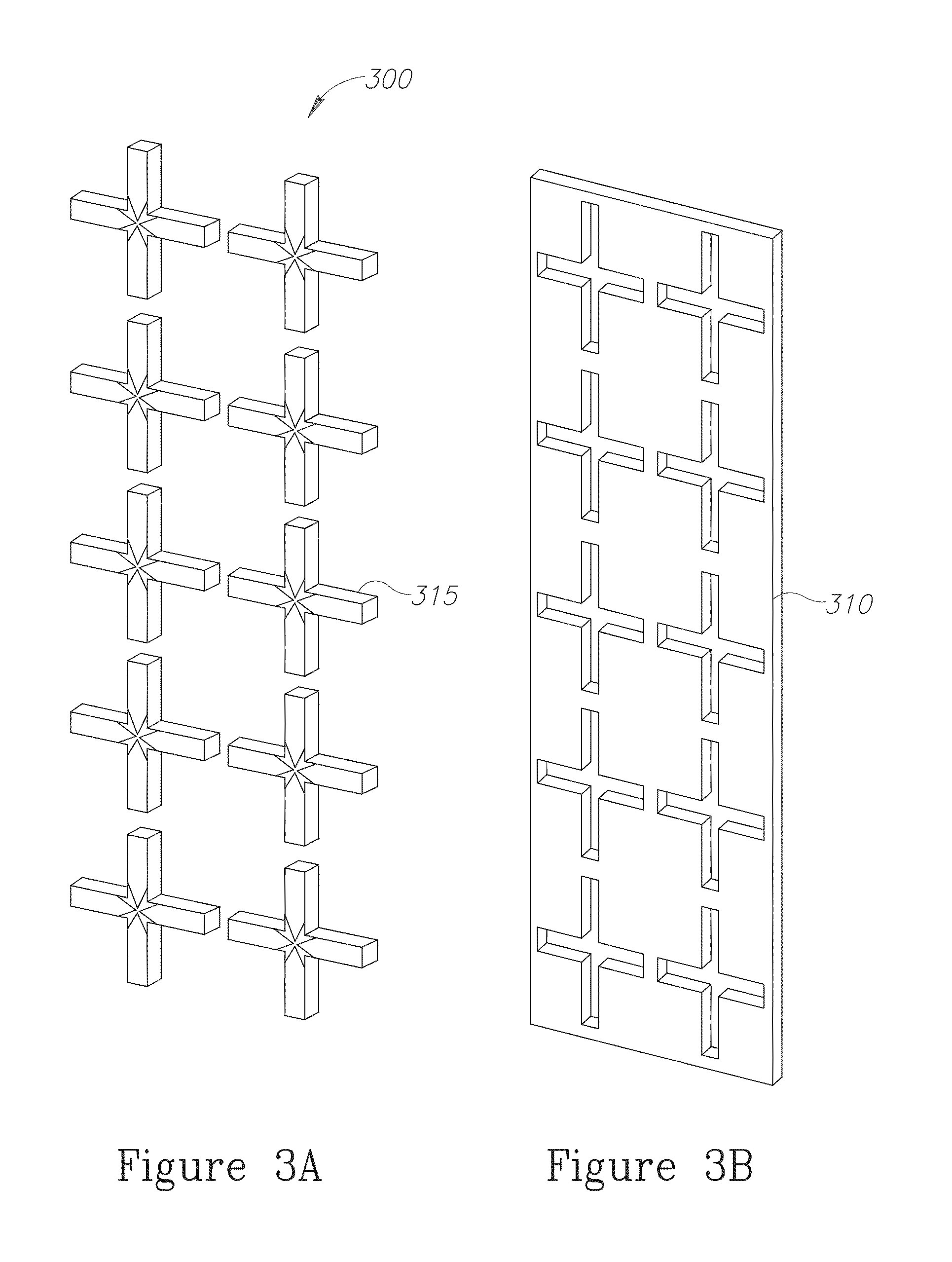 Printed antenna having non-uniform layers