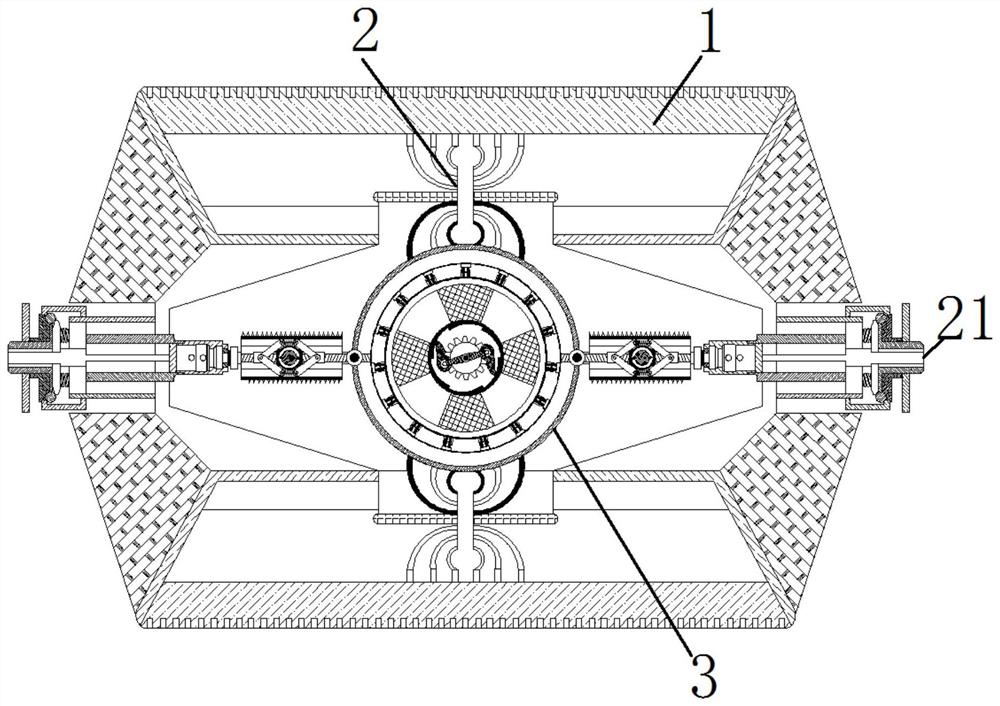 Water-permeable textile yarn roller capable of unidirectional rotation and capable of eliminating static electricity