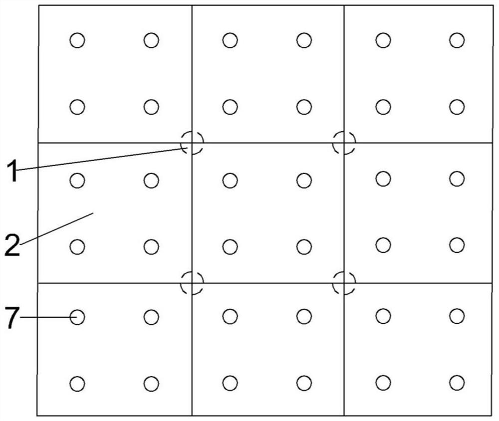 A kind of hoisting positioning device and method for prefabricated cement concrete paving slab