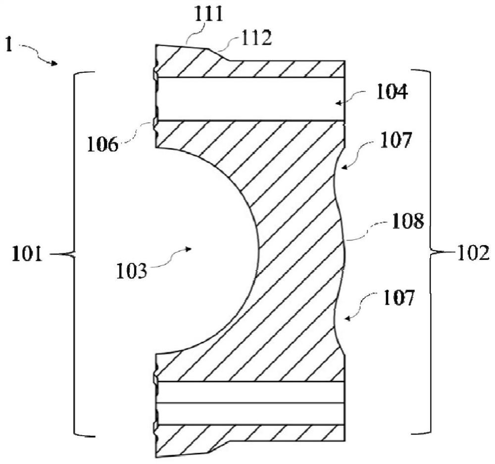 Bearing cover and bearing cover positioning method