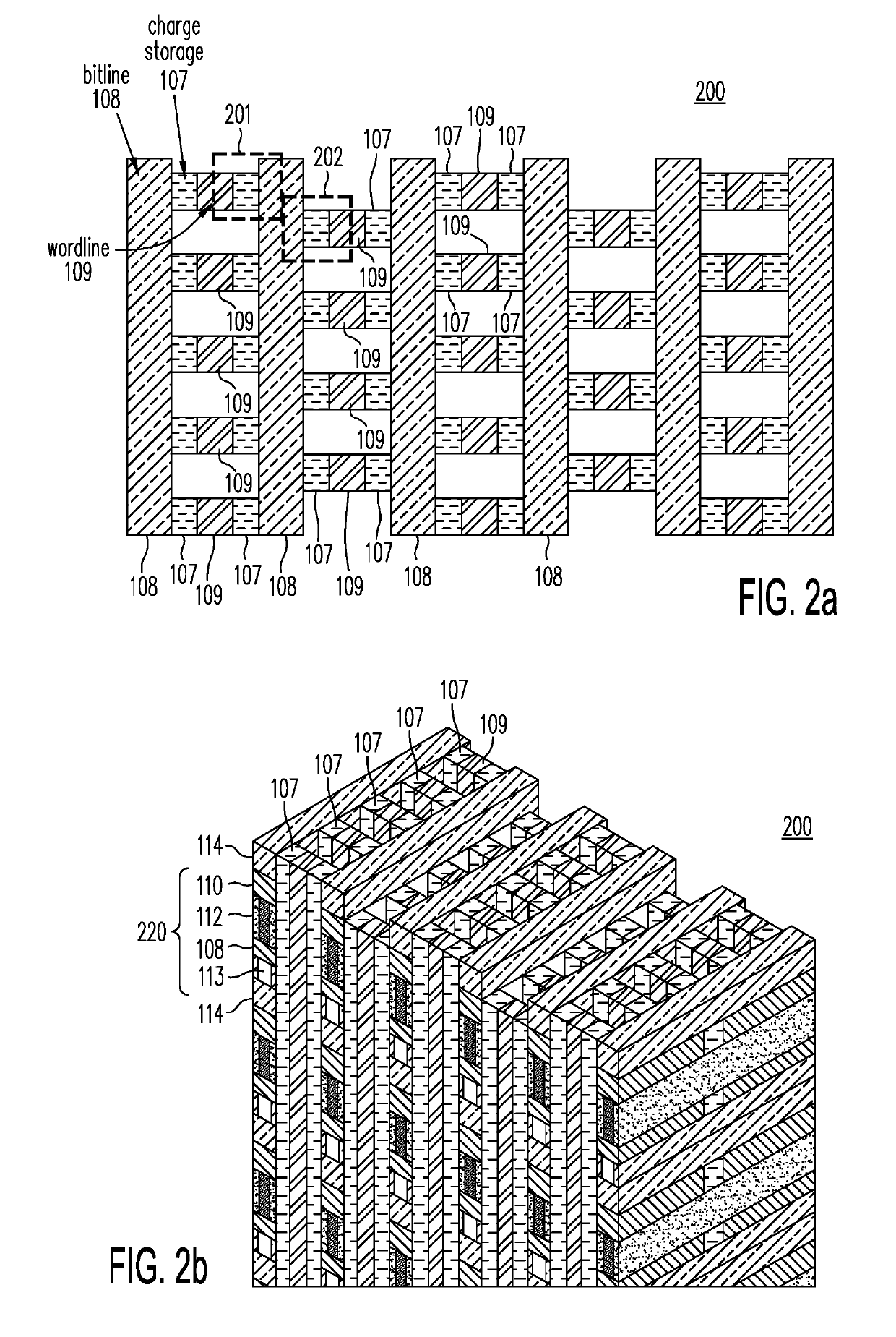 Staggered word line architecture for reduced disturb in 3-dimensional NOR memory arrays
