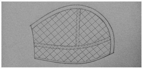 Cup bra made of pure natural raw materials and preparation method thereof