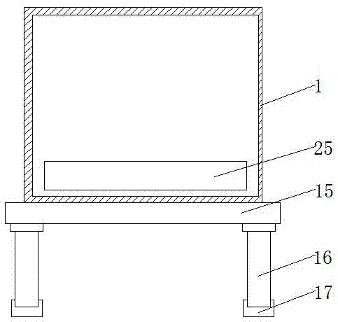 A conveying device for industrial equipment