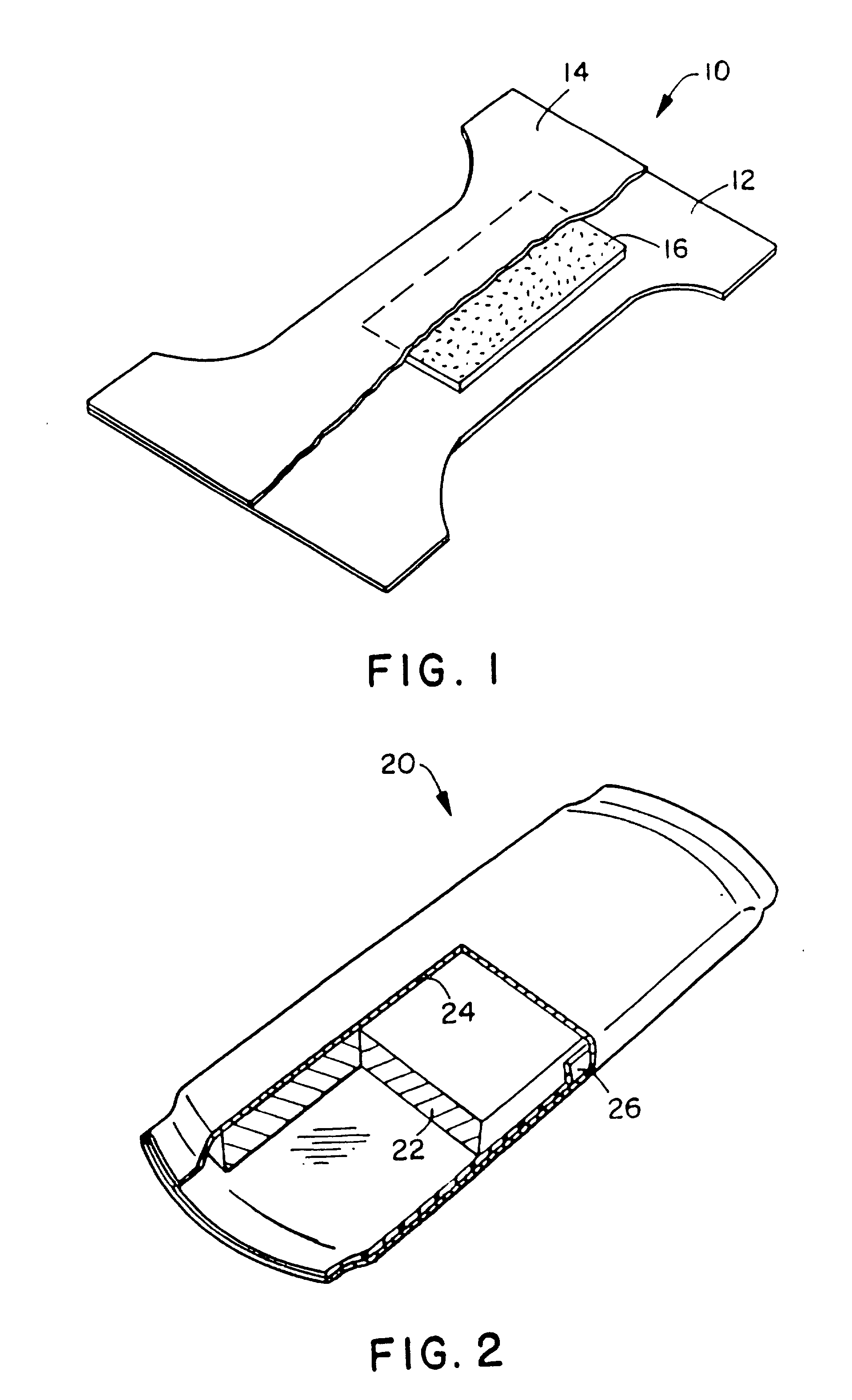 Odor control absorbent article and method