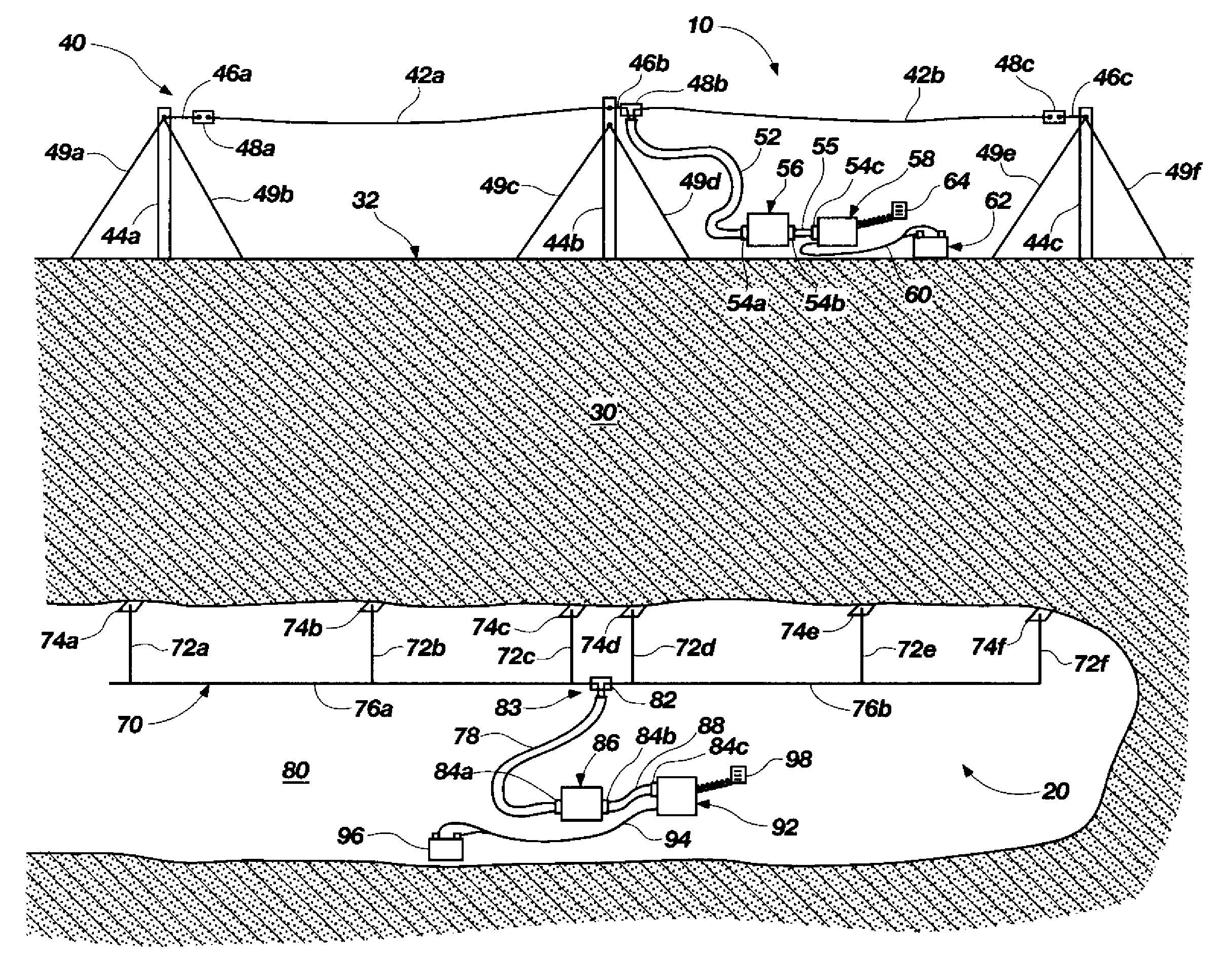 Systems and methods for through-the-earth communications