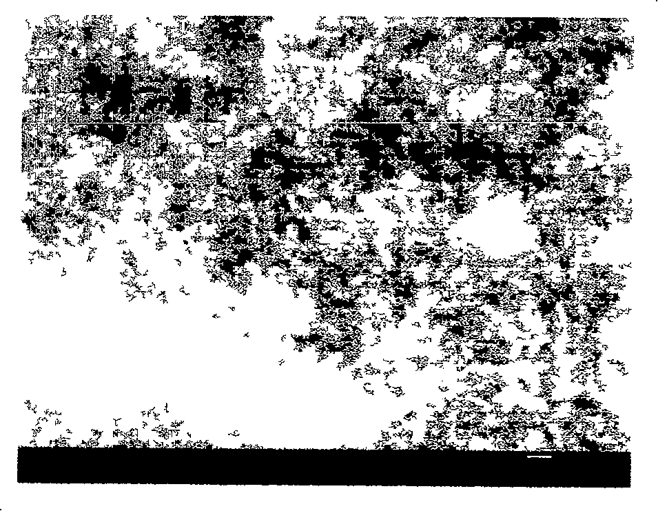 Tin-dioxide-base composite nano air-sensitive material and preparation method thereof