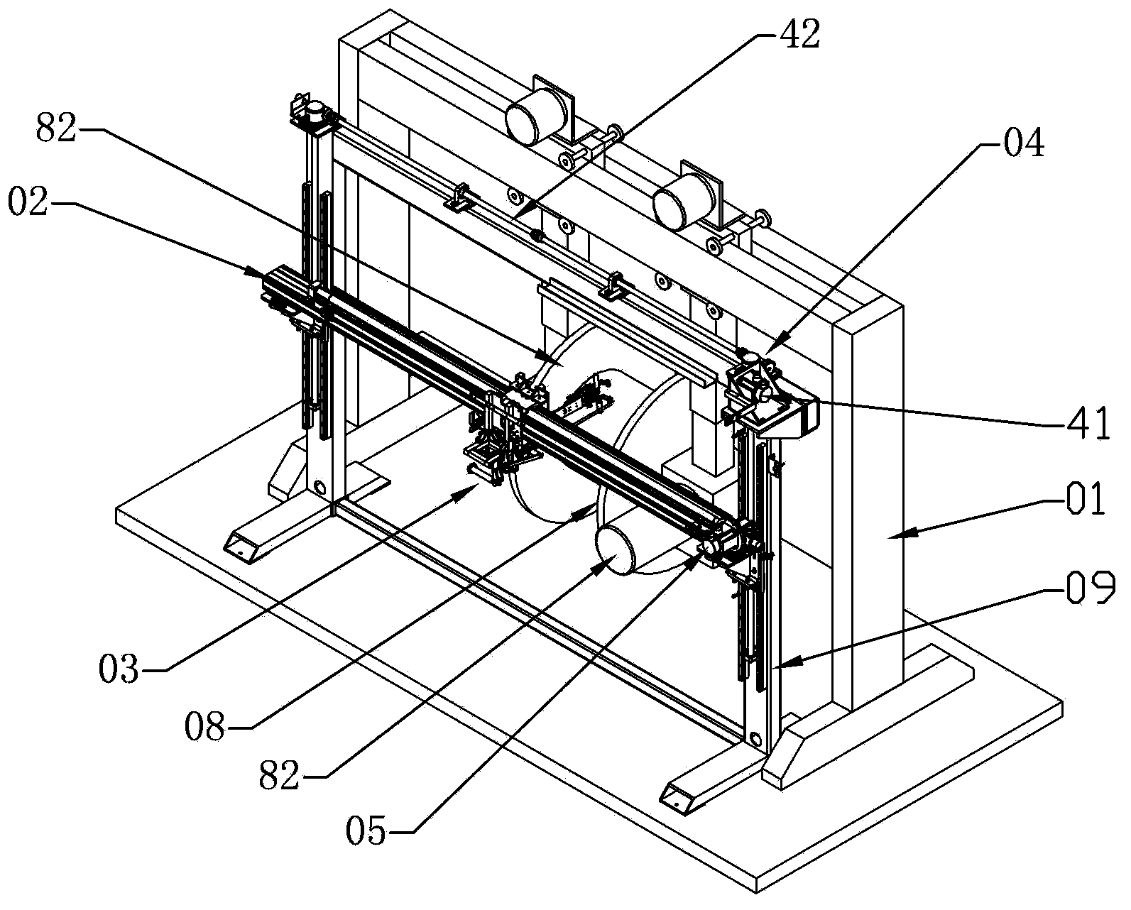 Automatic wire arranging device and method