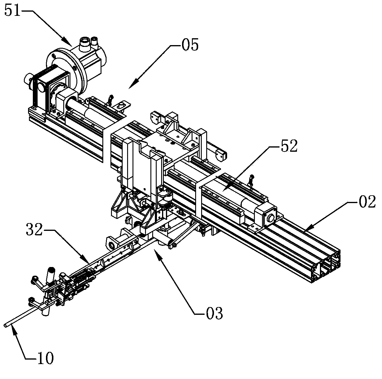 Automatic wire arranging device and method