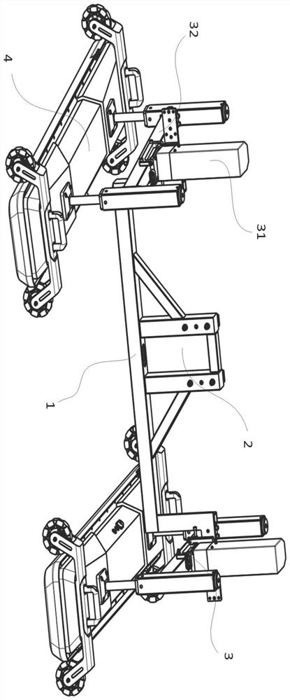 Double-detector suspension mechanism and detection robot