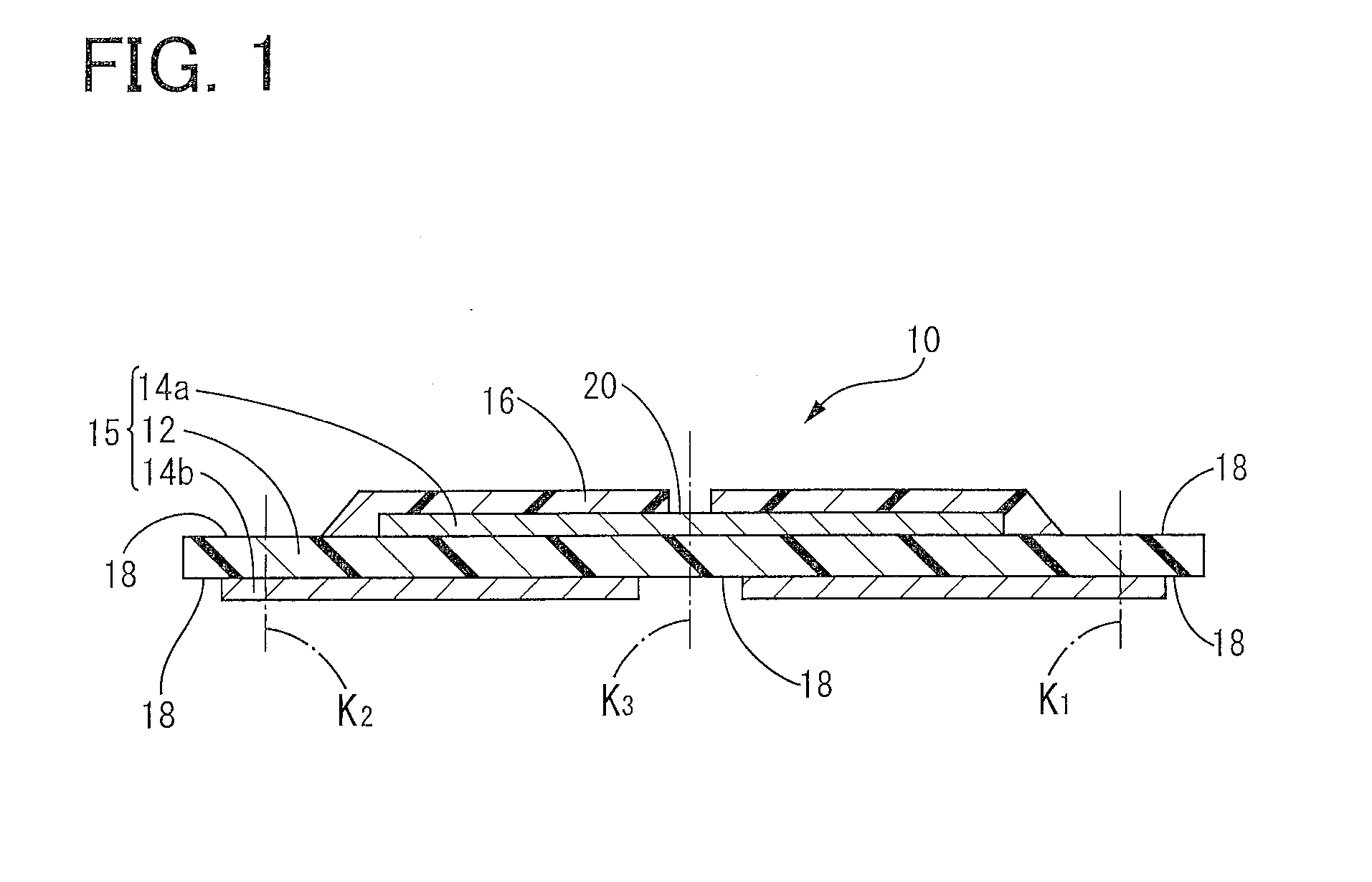 Apparatus for producing laminated body