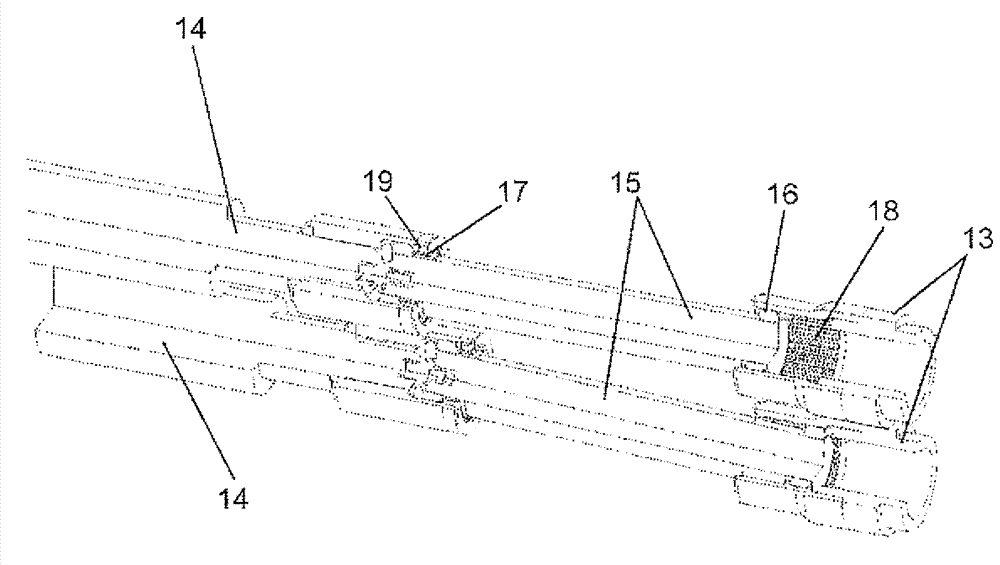 Toothing for operation at a deflection angle and production method
