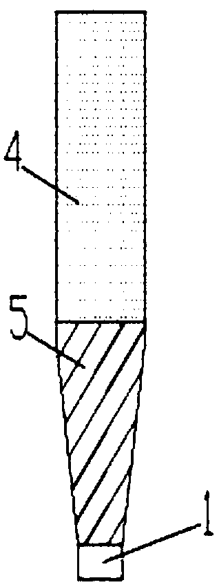 Detecting tube for maintenance and detection of highway engineering foundation pile