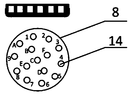 Probe test device and method for strength and structure testing of hard soil