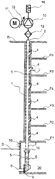 Method and apparatus in connection with a refuse chute