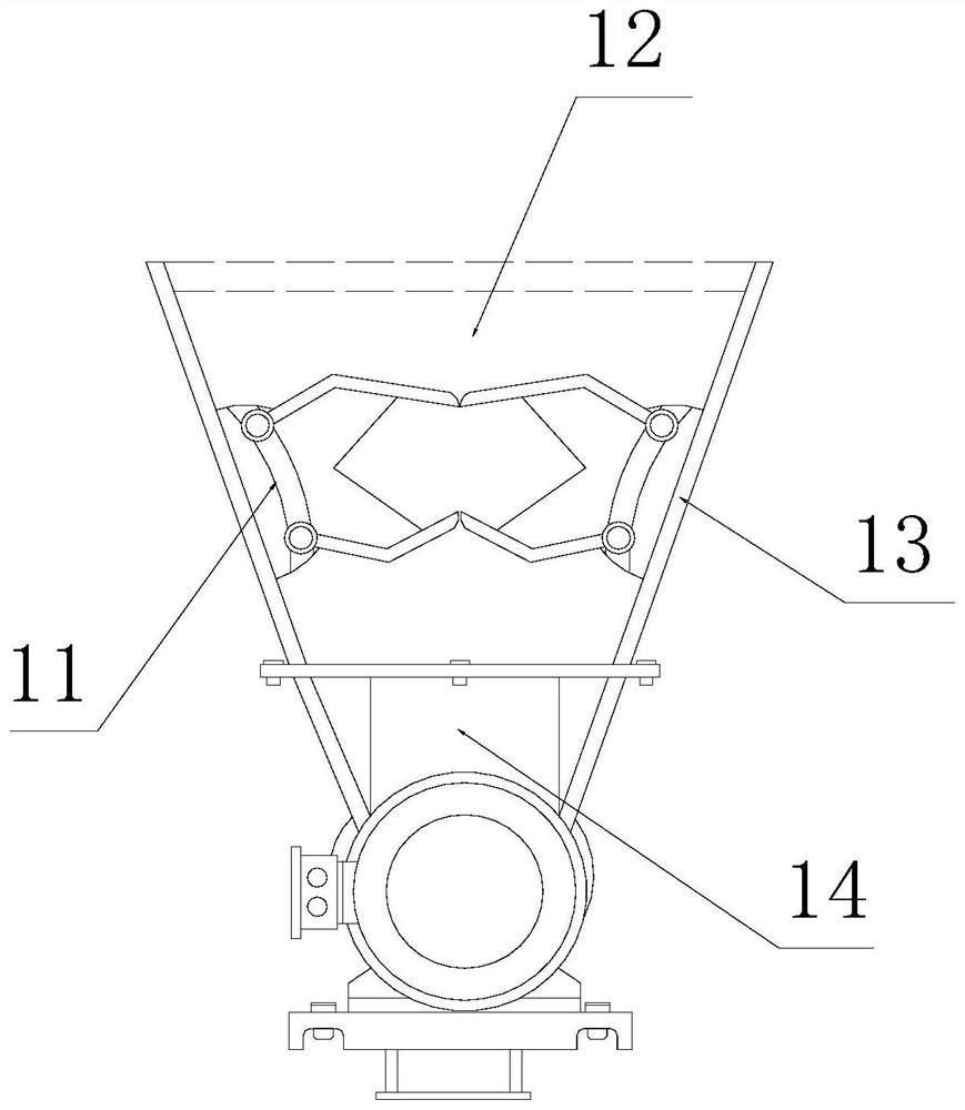 Screw feeder for steel preparation