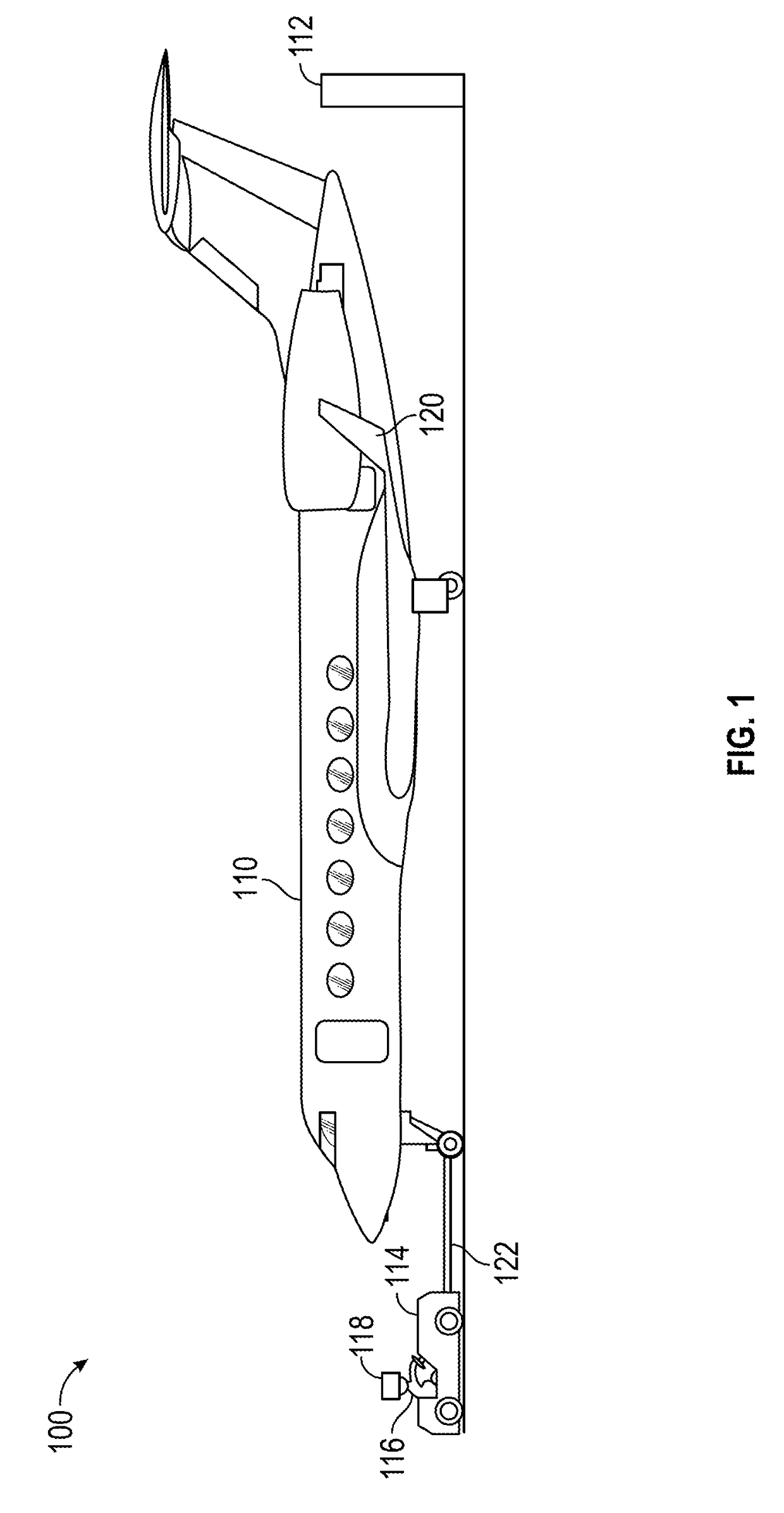 Wearable aircraft towing collision warning devices and methods