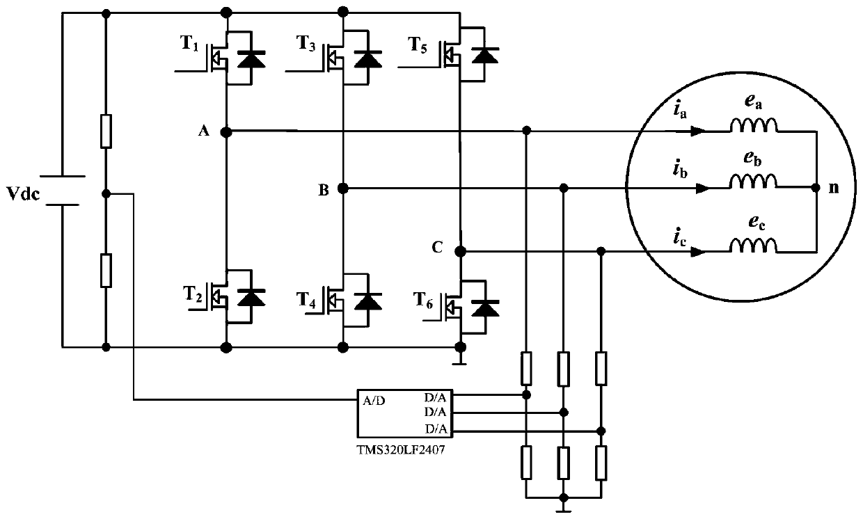 A brushless DC motor rotor position detection circuit and detection method
