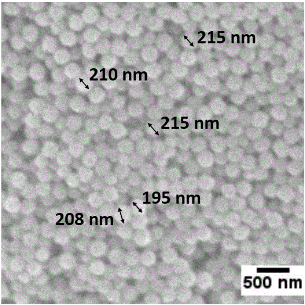 Preparation method of monodisperse cobalt-nitrogen co-doped hollow carbon nano-particles