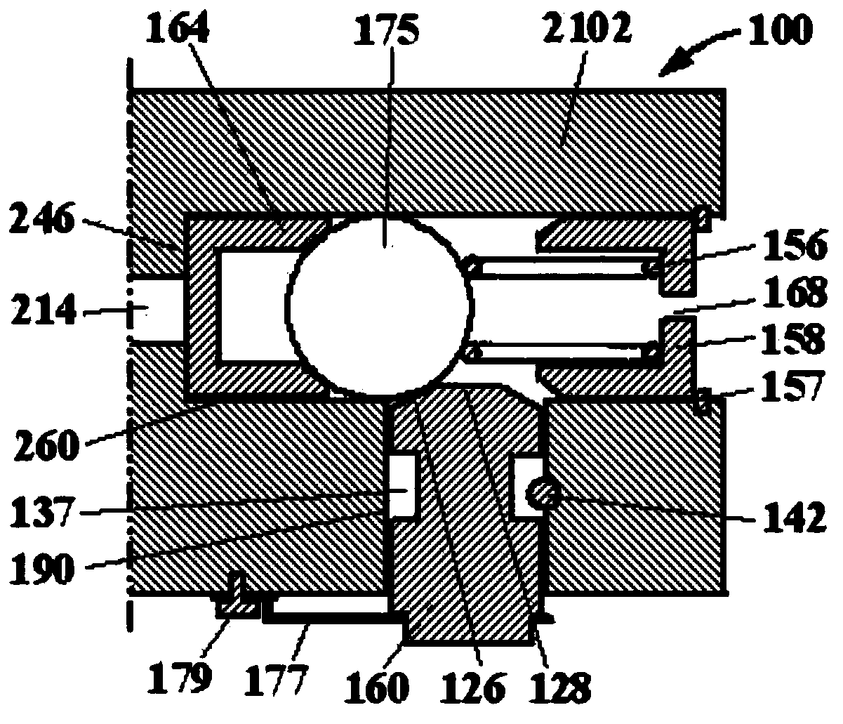 Method and mechanical load bearing fixed chain type mechanism for generating auxiliary valve lifting curve of engine