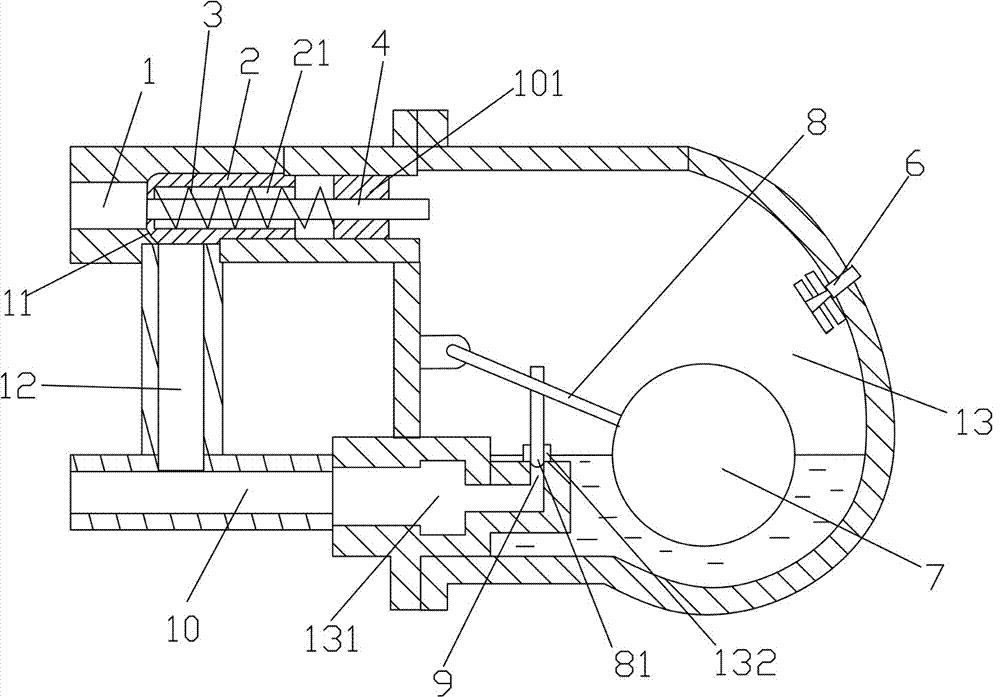 Pilot-operated type steam hydrophobic valve