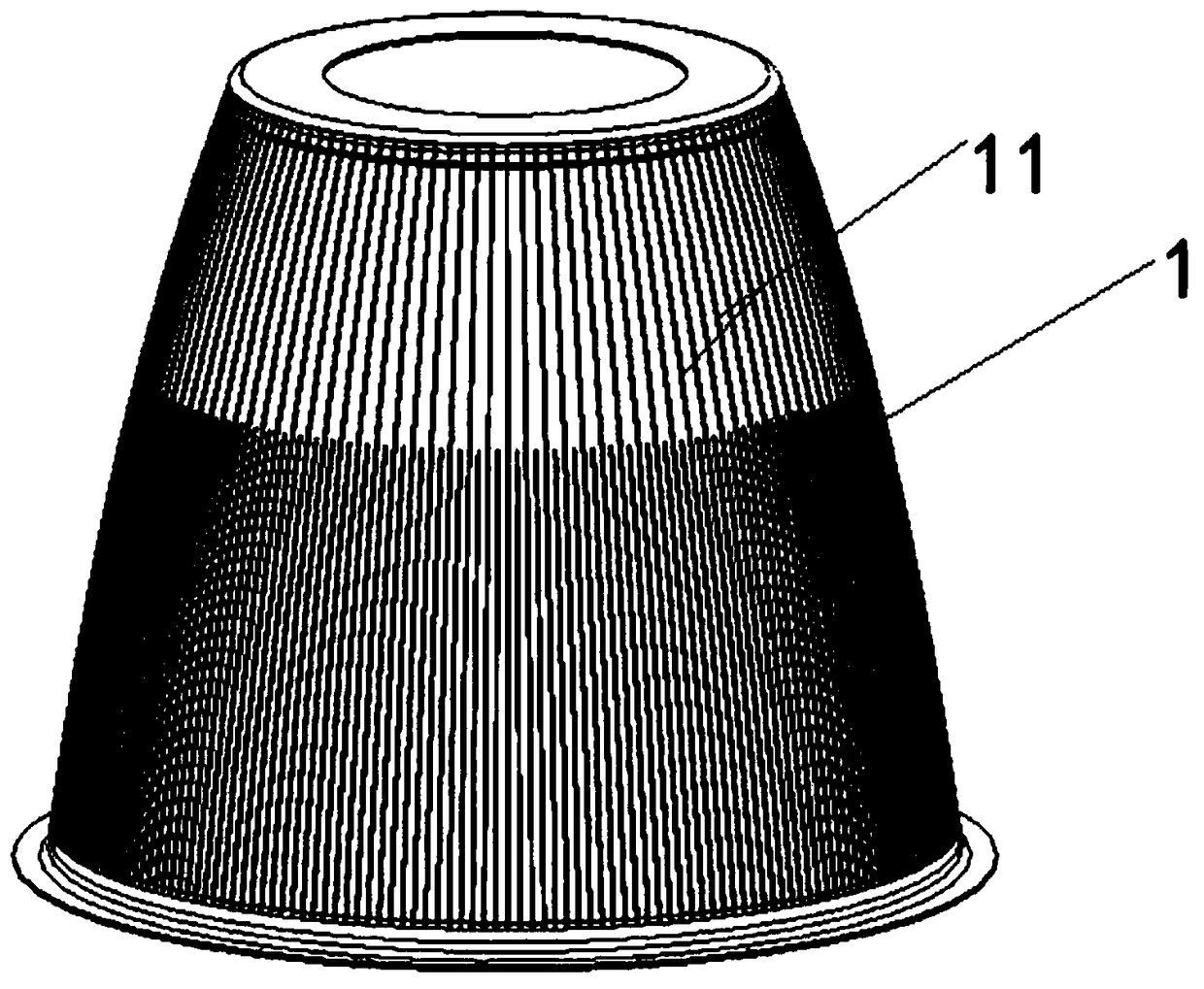 Engine jet pipe preparation method of space launch vehicle