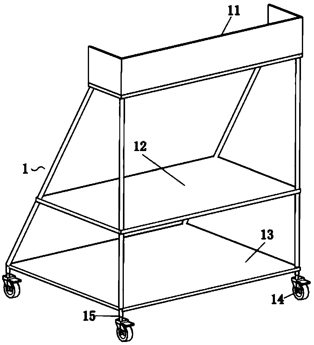 Shotcrete slip form construction device for construction of foundation pit side wall leveling layer and method