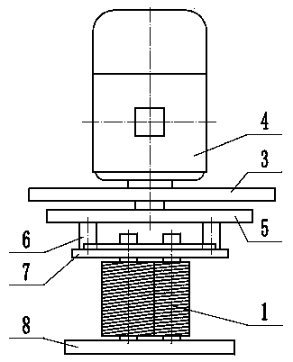 Wool yarn twisting apparatus