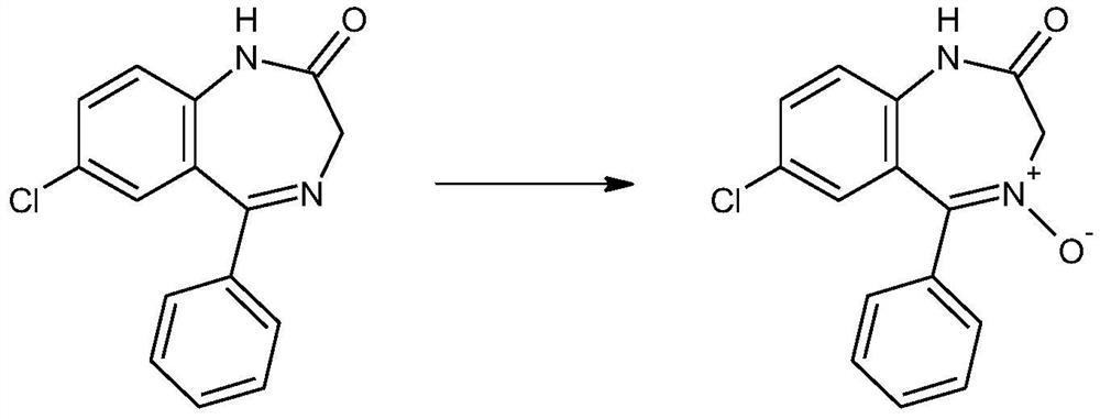 A kind of preparation method of lorazepam intermediate