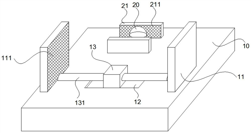 Stability testing device and method for motor train unit bogie