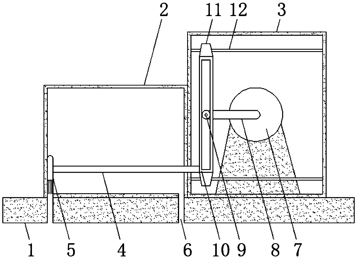 Impurity removal device for manufacturing brass pipe conductive wire material for cable