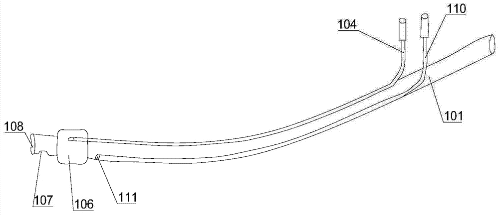 Endotracheal tube with pharyngeal suction tube