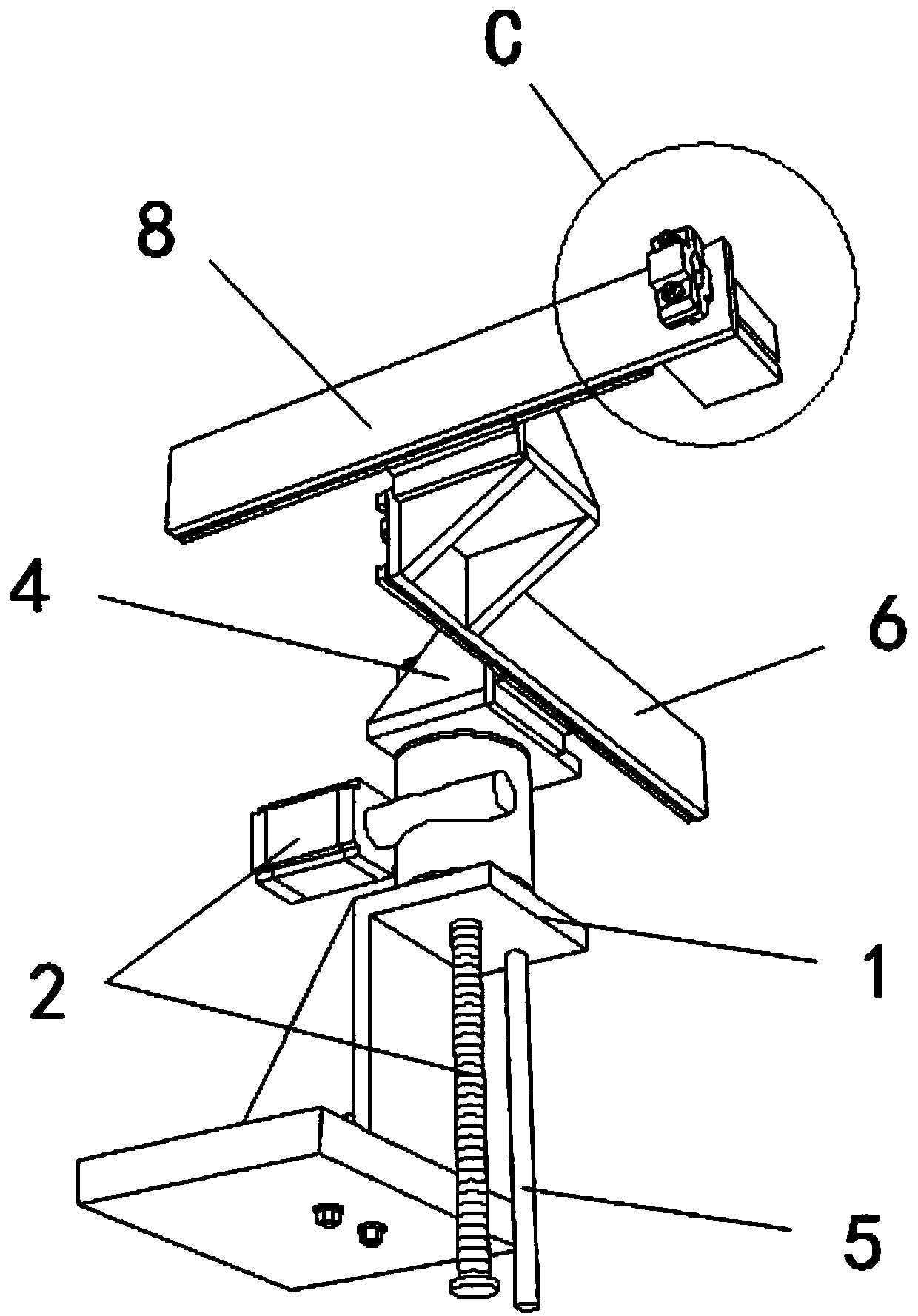 Multi-dimensional adjustable welding gun fixing system