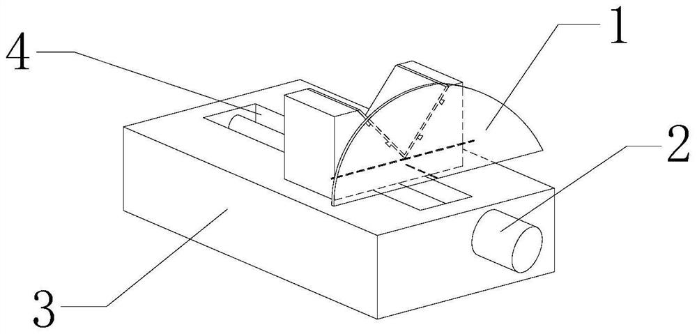 Fine positioning device for mechanical assembly equipment