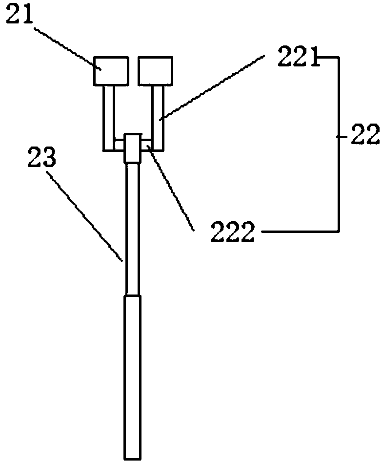 T-shaped elevator guide rail back side milling system