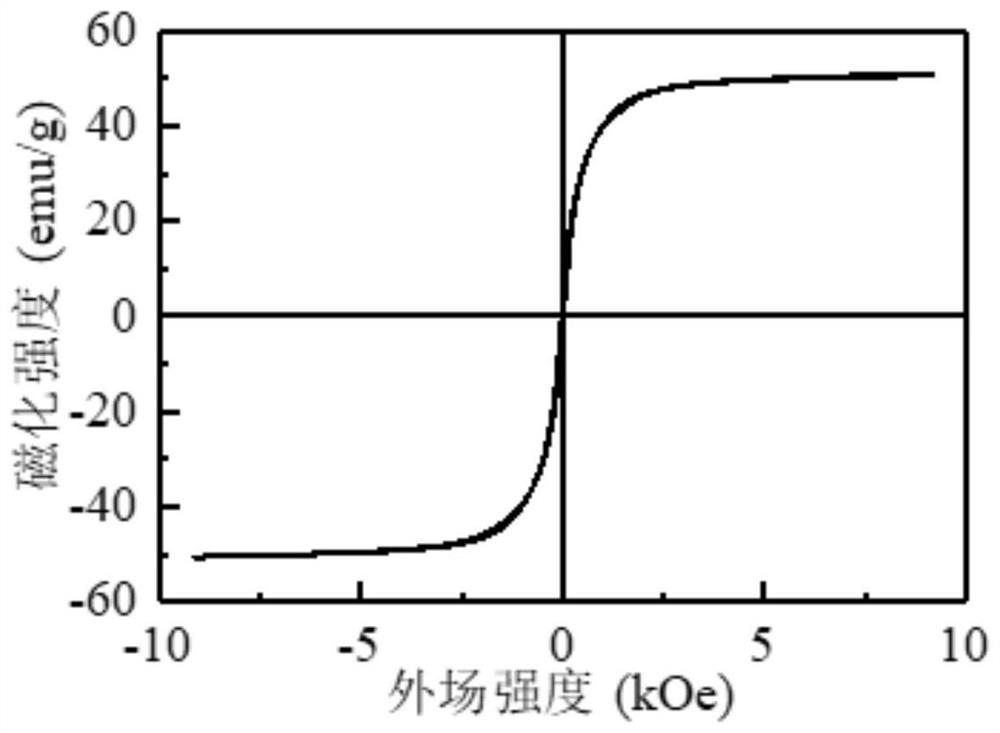 Double-phase soft magnetic ferrite low-frequency wave-absorbing device and preparation method thereof