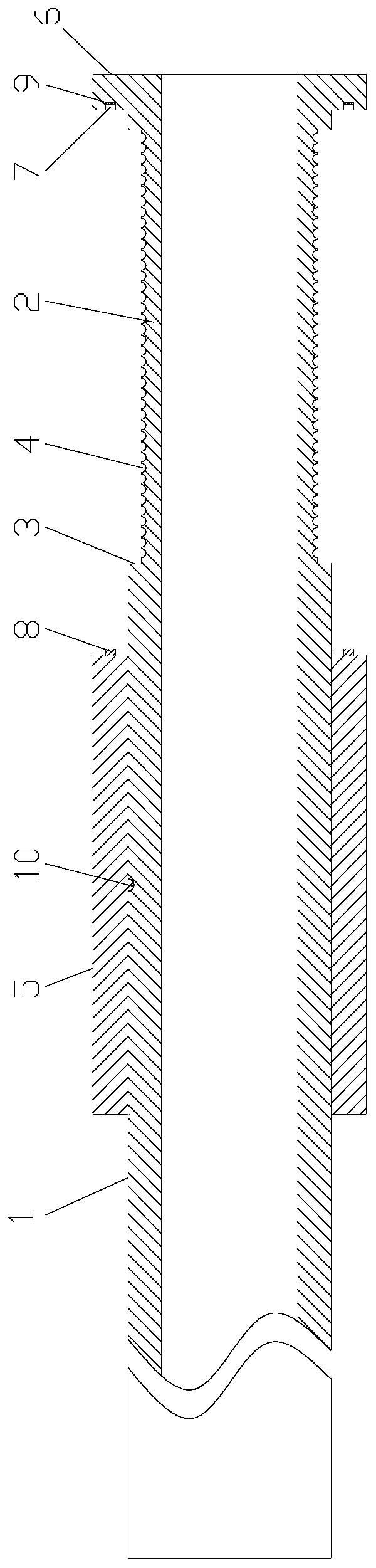 Purse-string end tension fixation device for purse-string suture