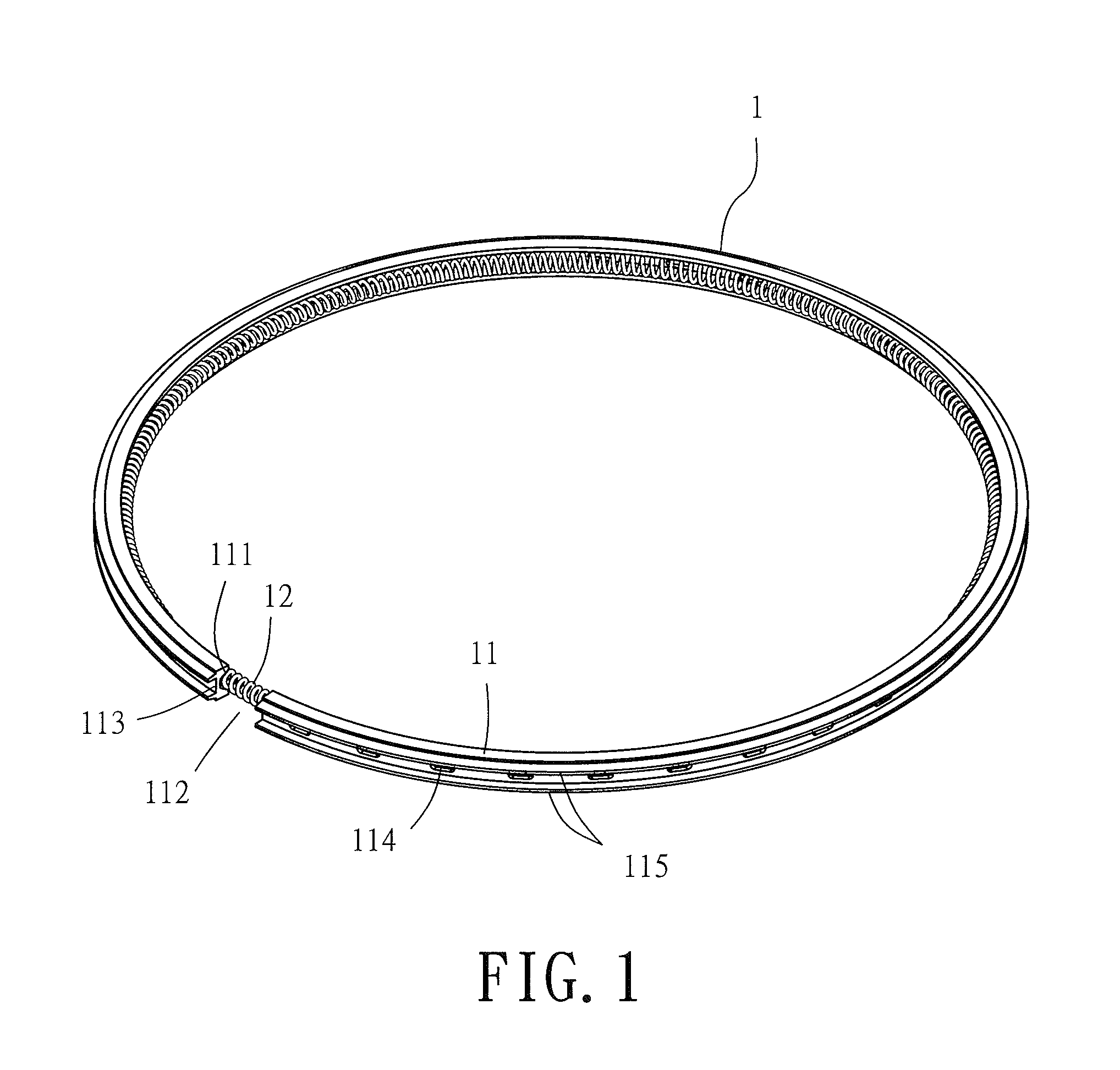 Structure of Titanium-alloy Piston Ring