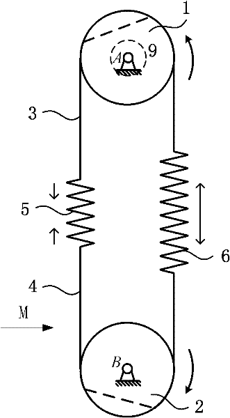 Device and method for outputting adjustable feedback force