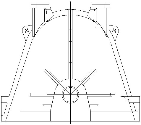 Casting method of 12-cubic-meter slag ladle