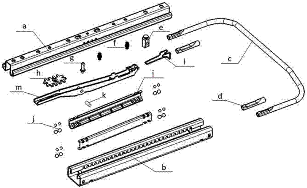 Automotive seat slide rail