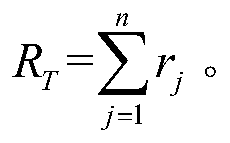 Series structure quality distribution evaluation method