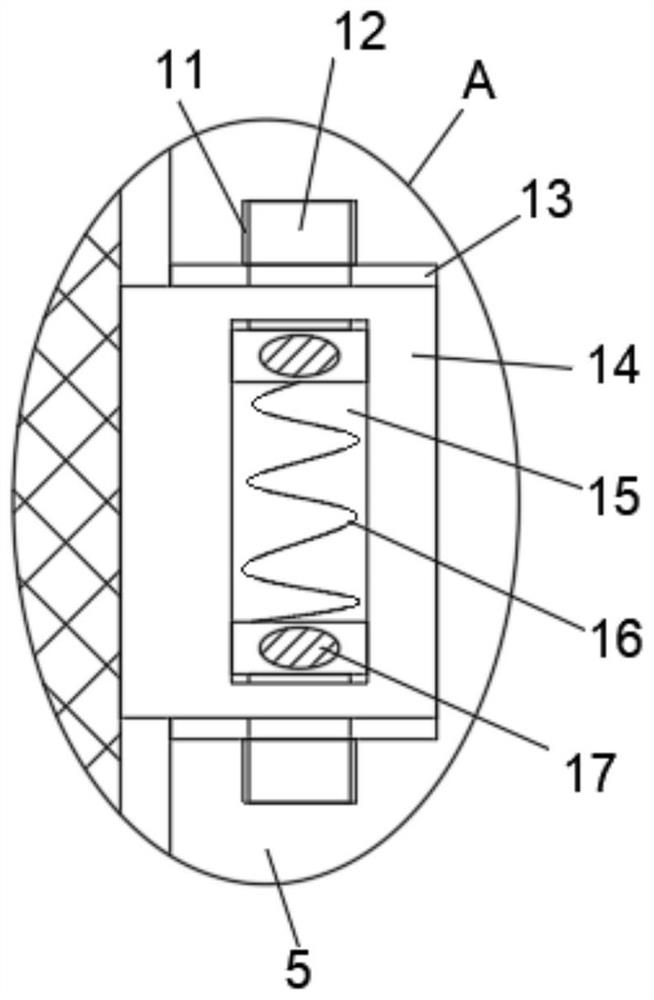 A kind of raw material stone removal device for feed production