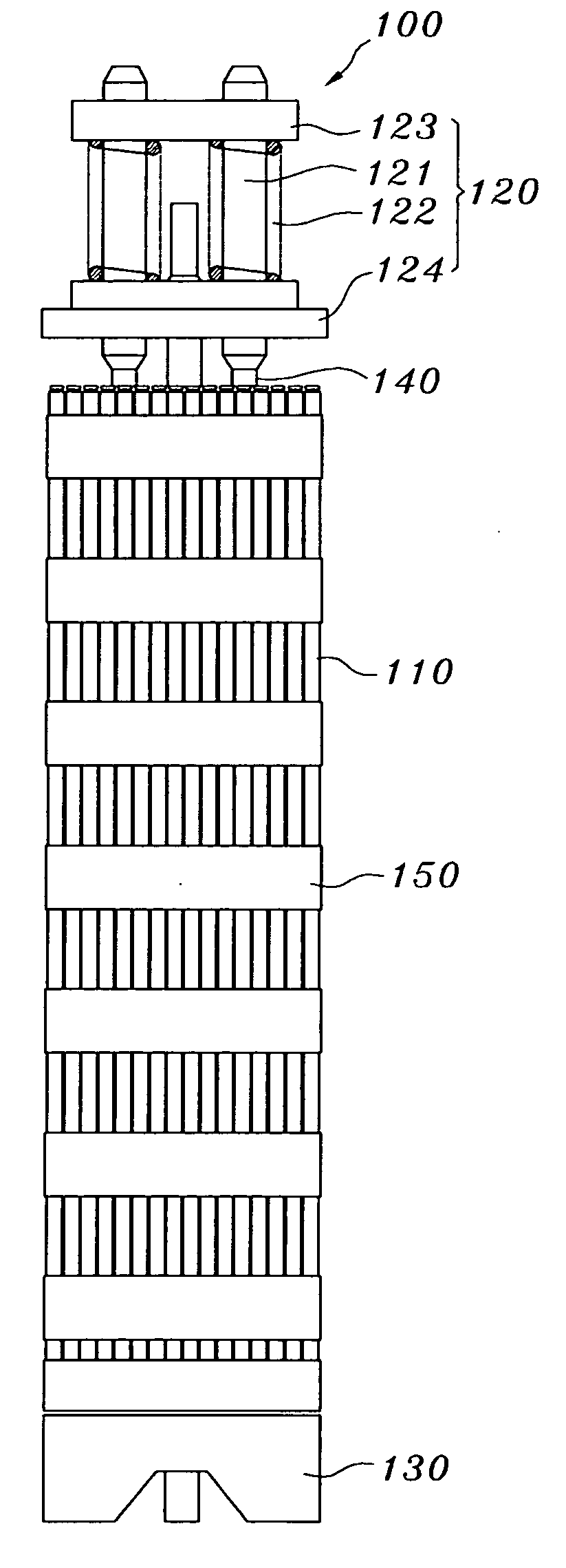 Guide thimble of dual tube type structure nuclear fuel assembly