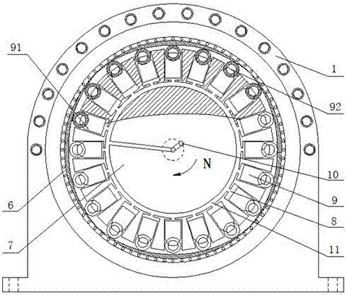 A semi-hydraulic coupler