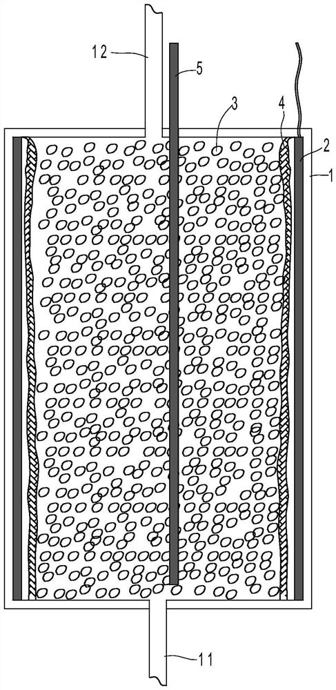 Conductive mineral material and preparation method thereof and mineralized filter element with conductive mineral material