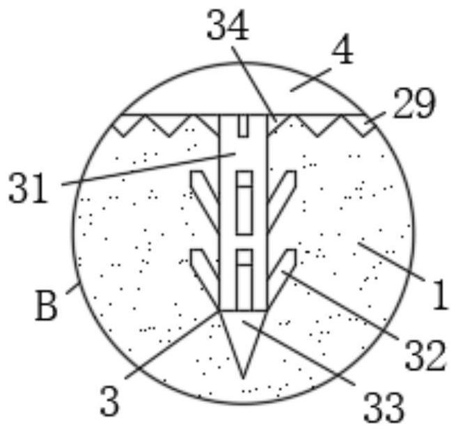 A separate highway subgrade and its construction method