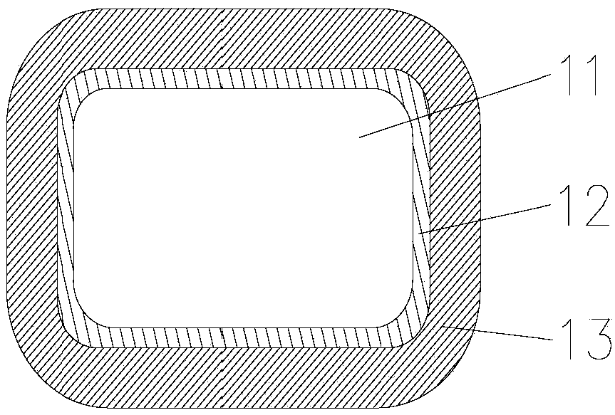 Method for measuring thickness of coating layer of degradable drug eluting stent